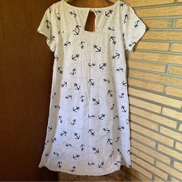 Nautical cotton dress - Picture 3 of 5
